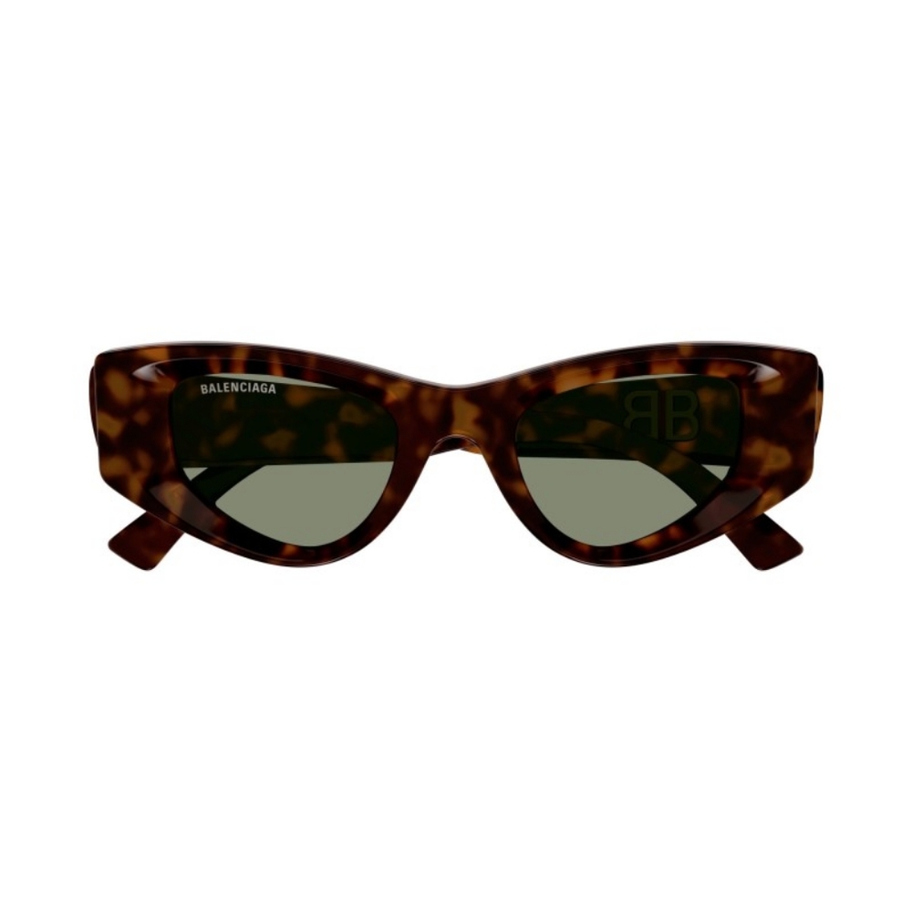 NEW BALENCIAGA WOMEN HAVANA BB0243S 002 SUNGLASSES - Picture 2 of 4